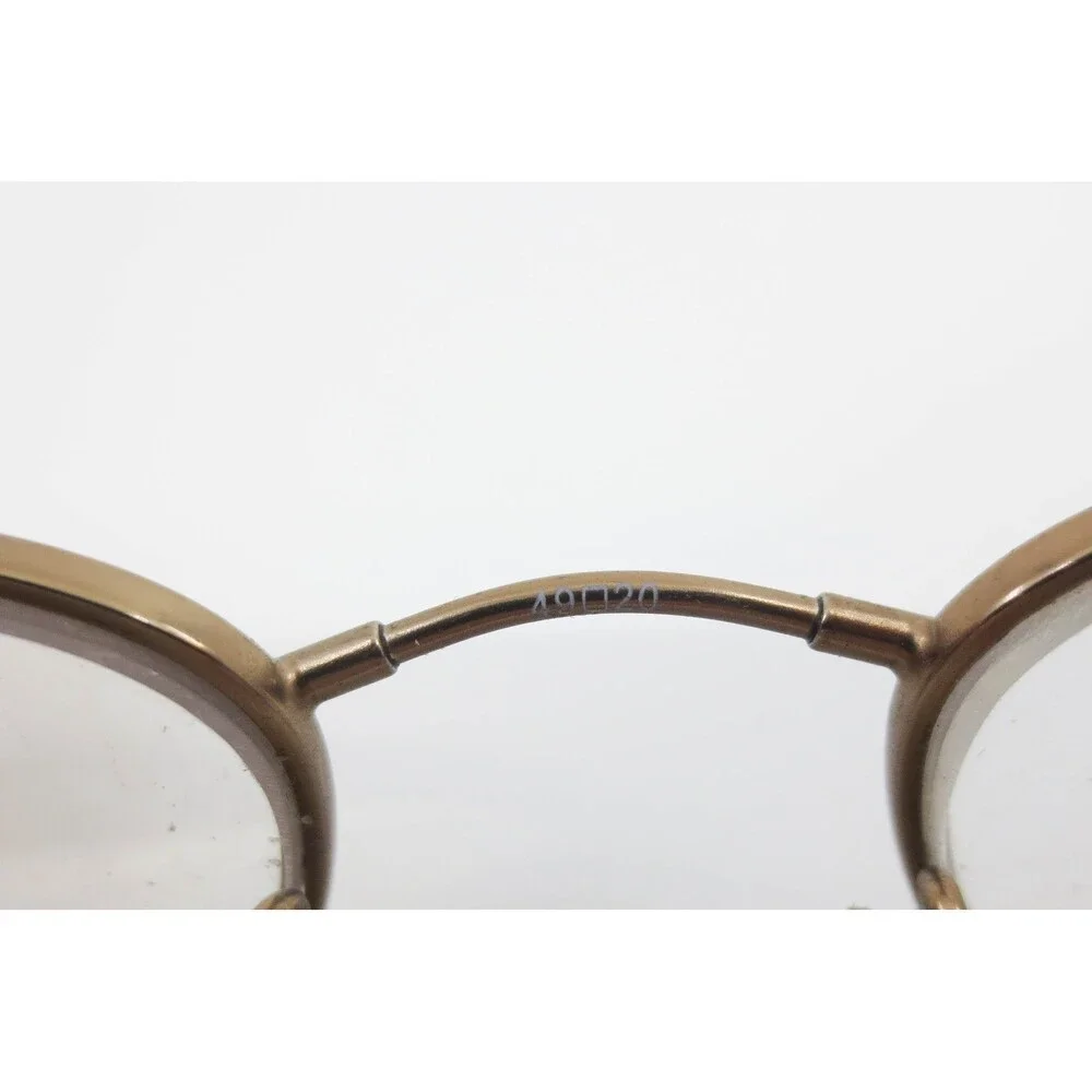 Sandstone T1507 Eyeglasses Bronze Semi-Rimless Rectangular Frames 49-20-140